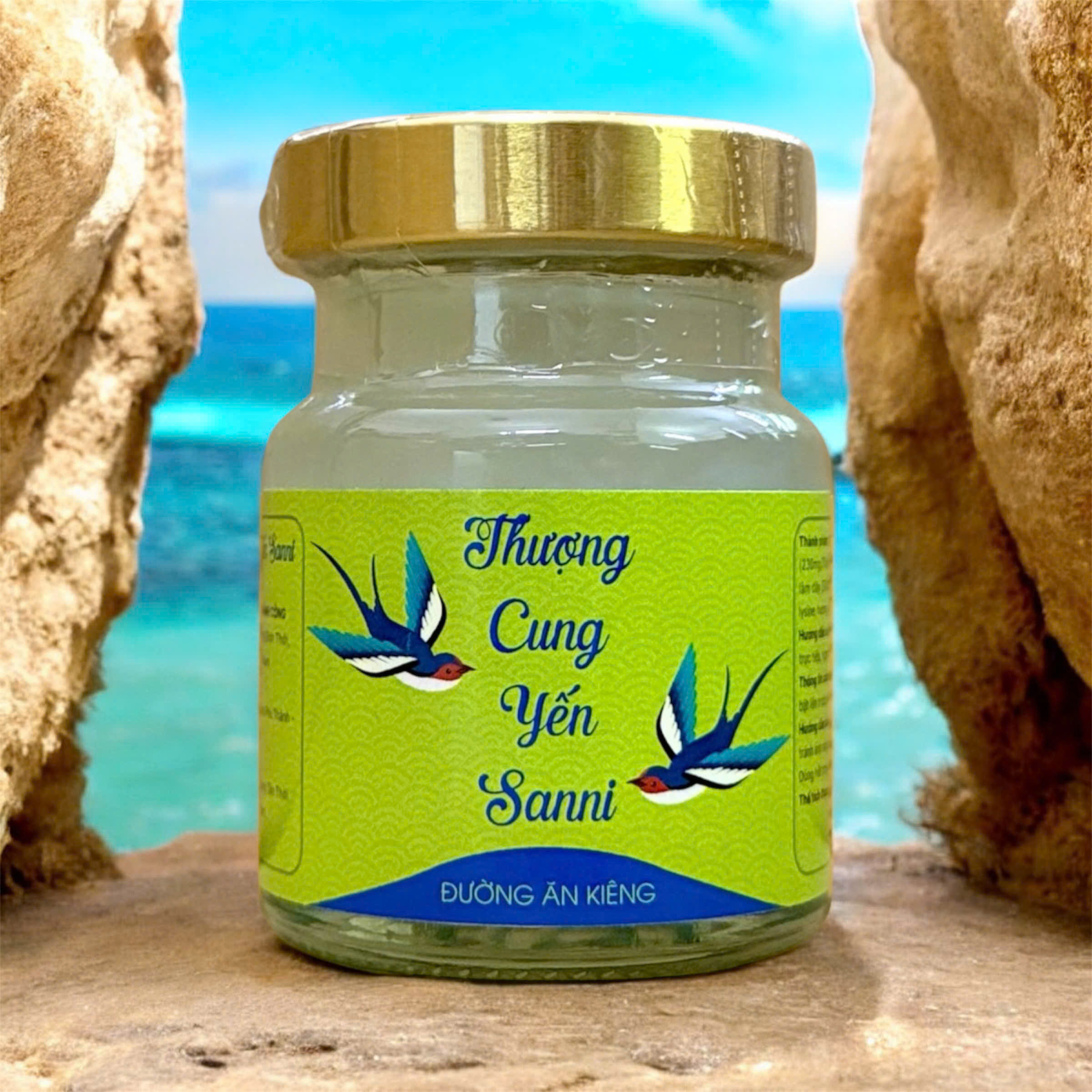 Hũ yến Thượng Cung Yến Sanni 70ml Đường Ăn Kiêng